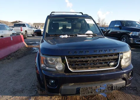 2016 Land Rover Lr4 из США, поврежденный, VIN SALAG2V64GA802797